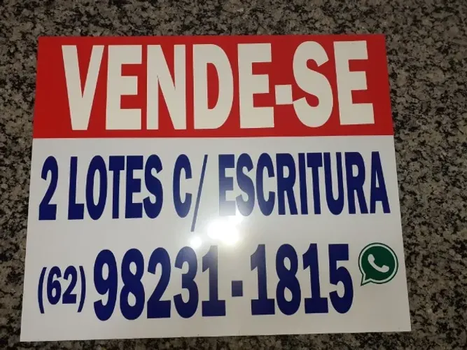 Placas de vende-se ou Aluga-se