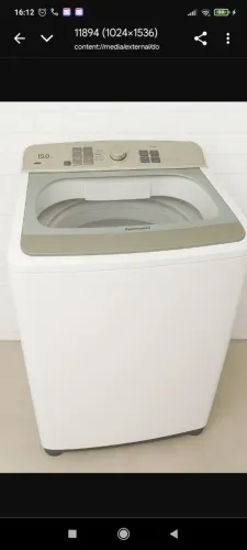 Máquina de lavar roupa Panasonic 16 kg 