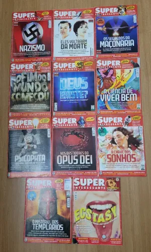 Combo c/ 32 Revistas Diversas