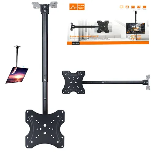 Suporte Retrátil Articulado Tv Parede e Teto 14" até 42"