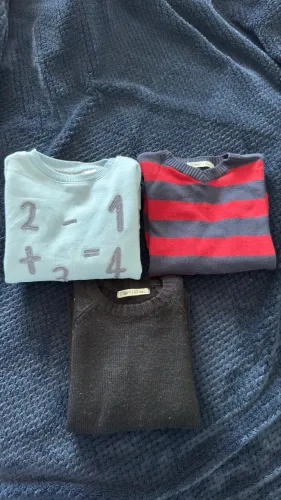 3 moletom tamanho 3 anos