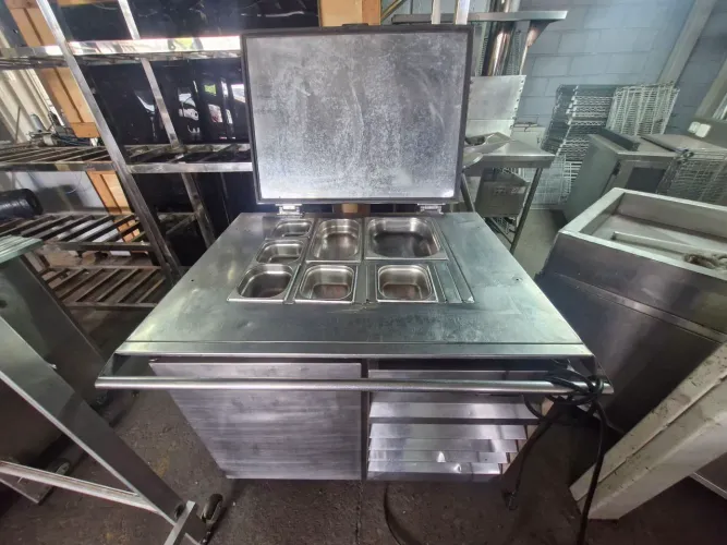 Condimentadora Refrigerada Inox Para Comércio 