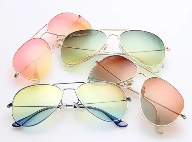 Óculos Aviador Vintage Fashion - Várias cores