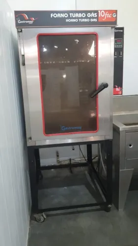 Forno Turbo gás Gastomac 10 Ftc