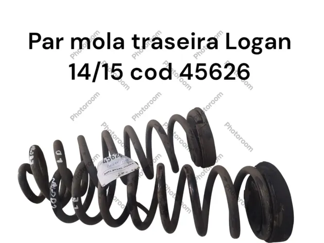 Par de Molas Traseiras Logan 14/15 - Cod. 45626