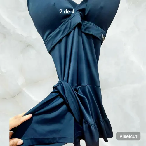 Macaquinho shorts e saia