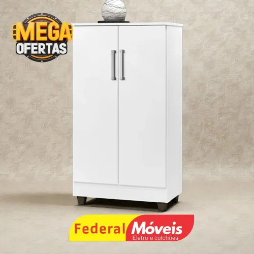 Armário Multiuso 2 Portas c/ Pés Oferta - Entregamos