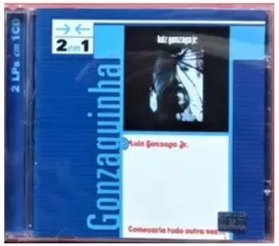 DVD Musical - Gonzaguinha - Serie 2 em 1 - Começaria tudo outra vez e Luiz Gonzaga Jr