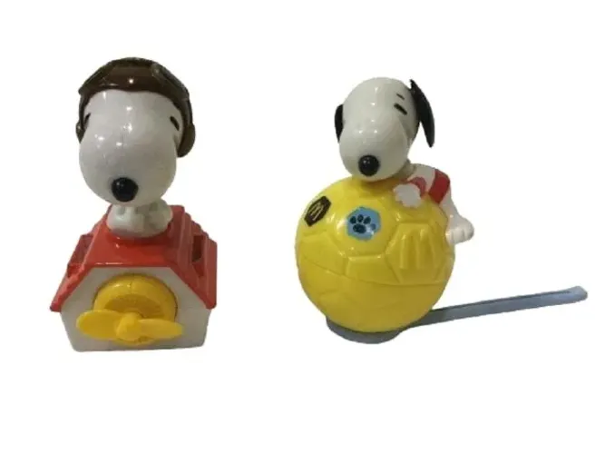Snoopy Mc Donalds Japão Kit 2 Unidades Anos 2005/2006 Vintage