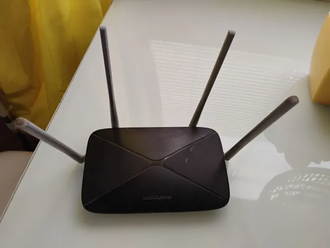 Roteador Mercury 4 antenas 2.4 e 5ghz aceito cartão