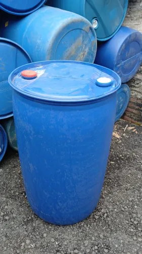 Bombona 200 litros tampa fixa tampa pequena 