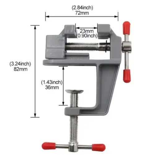 Mini torno de bancada para trabalhos manuais 