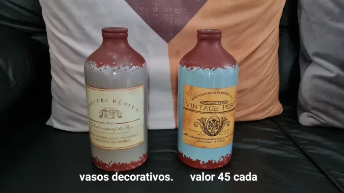 Vasos Decorativos Estilo Vintage - 45 cada