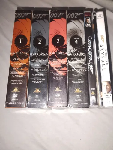 Coleção 007 em DVD 