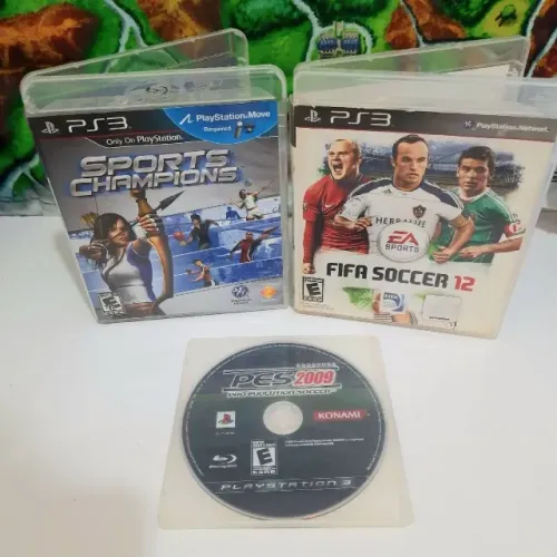 Jogos Playstation 3 ps3 lote Fifa PES