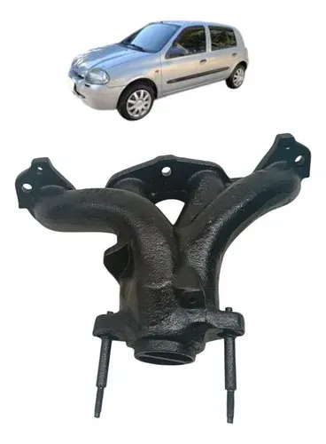 Coletor Escape Renault Clio 1.0 2001 2003 2004 2005 2006