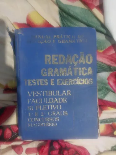 Livro Redação, Gramática, Testes e Exercícios