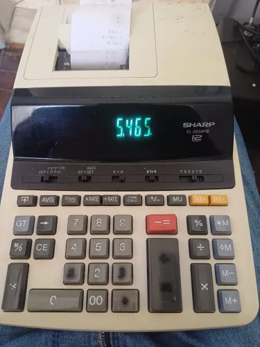 Vendo calculadora sharp