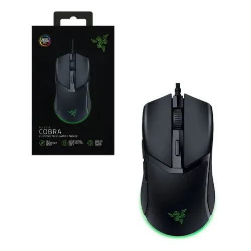 NOVO | Mouse Gamer Razer Cobra 8500 DPI - Fazemos Entrega