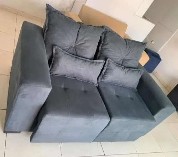 Sofá retrátil 1,60cm de fábrica 