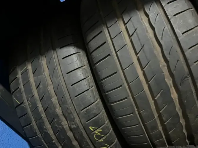 Pneu 225/50/17 Pirelli p7 75 % vida útil