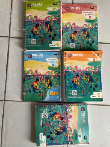 Livros 8º ano editora trilhas 