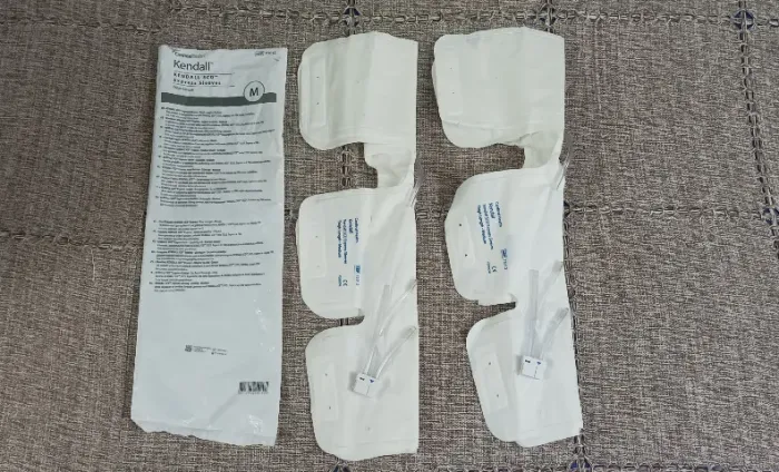 Perneira Compressiva Express SCD Tamanho M até a Coxa Par Kendall - Cardinal Health