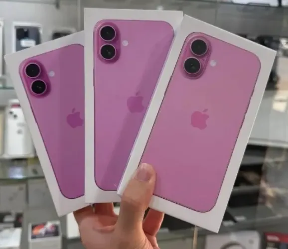 iPhone 16 Plus 128GB Rosa / Lacrado / Retirada em Loja Física na Savassi