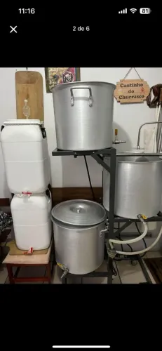 Kit cervejeiro completo