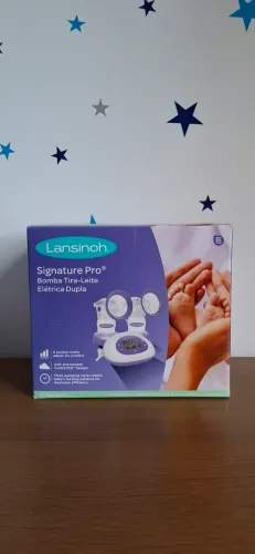 Extrator Bomba Tira Leite Elétrica Dupla Signature Pro Lansinoh