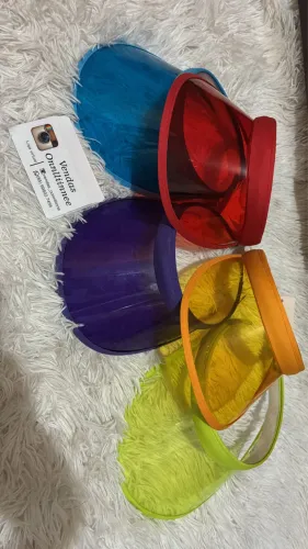 Viseira colorida 
