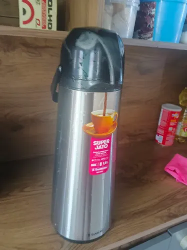 Garrafa Térmica Sanremo Super Jato 1,8L - Para Conserto ou Peças