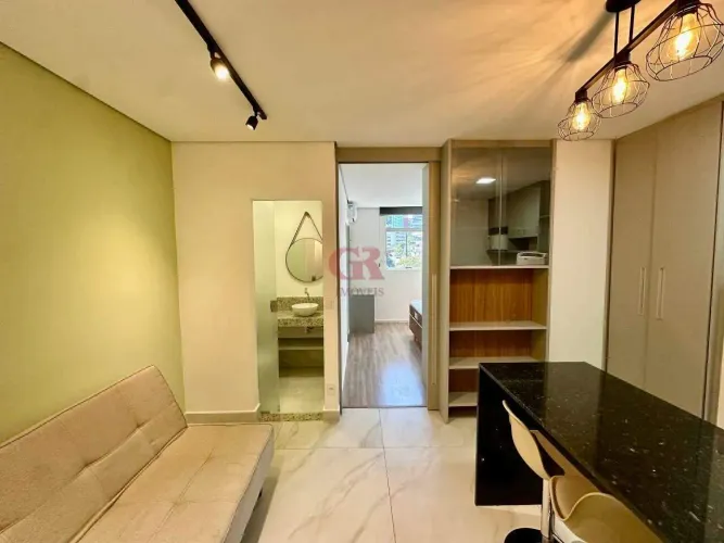 Flat à venda, 1 quarto, 1 suíte, 1 vaga, Estoril - Belo Horizonte/MG