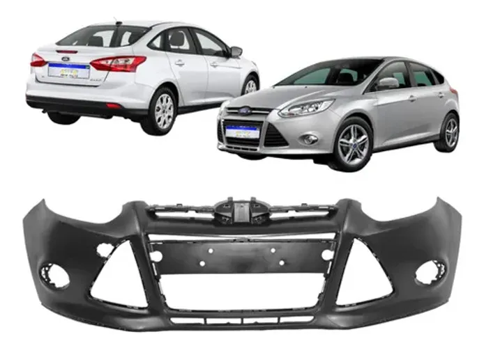Parachoque Dianteiro Ford Focus 2014 2015 Novo Preto
