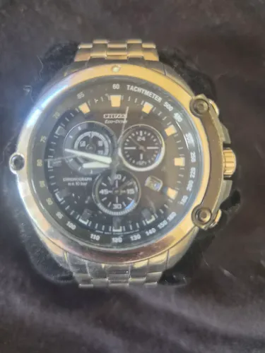 Relogio Citizen Eco Drive cronografh 100M