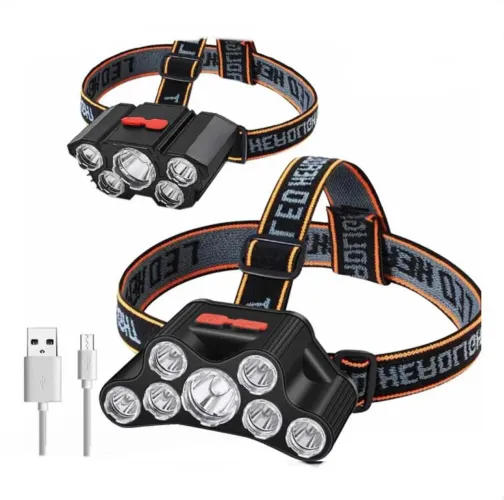 LANTERNA DE CABEÇA LED COM ALTA INTENSIDADE HMASTON HW05