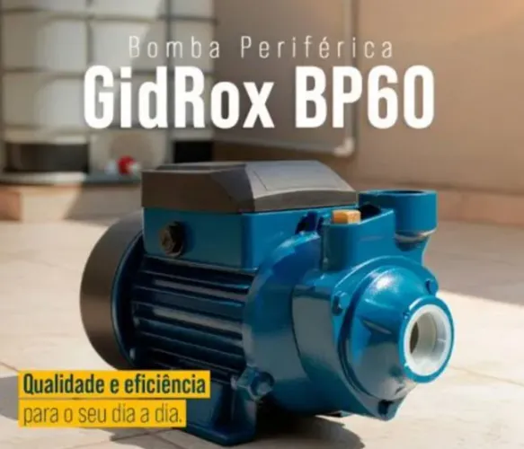 Bomba Periférica 1/2 CV Nova com NF