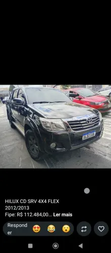 Toyota Hilux CD SRV 4X4 2.7 Flex 16V Aut. 2013
