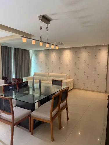 Alugo apartamento mobiliado,3 suítes setor Nova Suiça