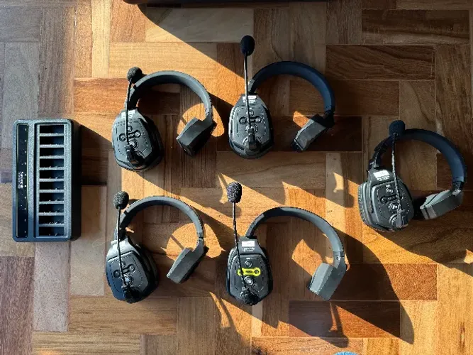 Intercom Rádio Comunicador Headset Intercomunicação Saramonic WT-5S