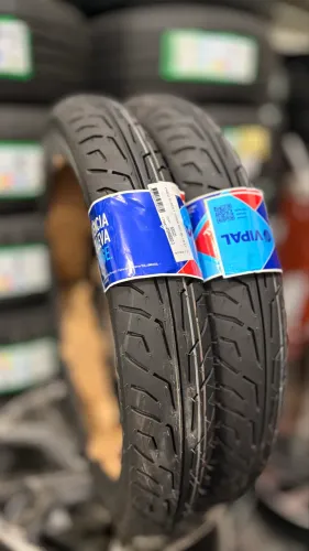 Pneu dianteiro 80/100R18 uso sem câmara Vipal St600