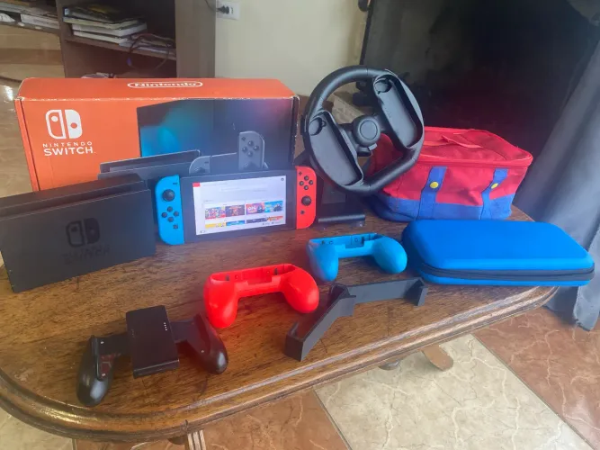Nintendo Switch + Acessórios