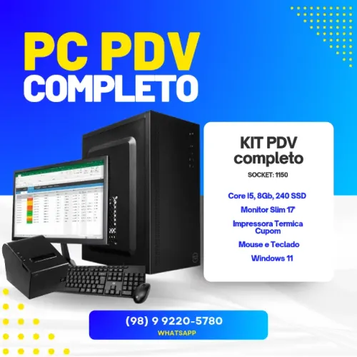 PC PDV COMPLETO + IMPRESSORA