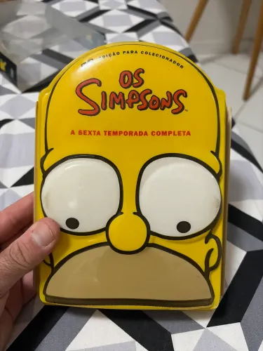 Box DVD edição de colecionador The Simpsons 7ª temporada, completa e em ótimo estado 