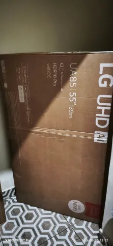 Vende novo lacrado nota fiscal Smart TV 4K 55" LG UHD 55UA85