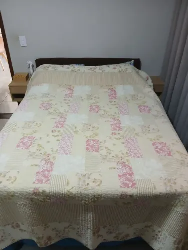 Cobre leito estampado casal 2.40x2.60 cm