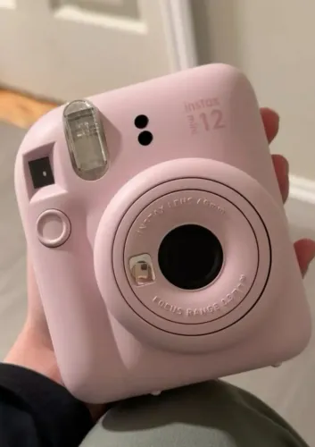 Instax mini 12 cor rosa