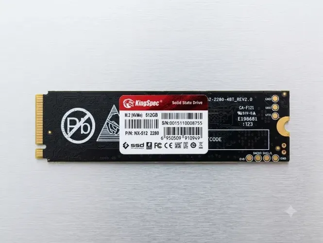 SSD M.2 NVMe KingSpec 512GB - Ultra Rápido (Pronta Entrega)