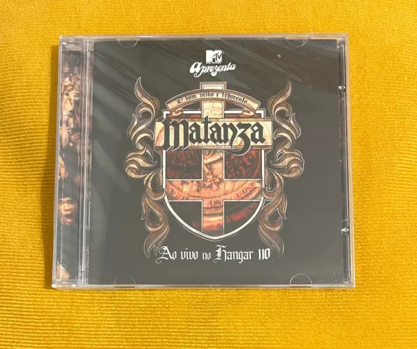CD - Matanza - Ao vivo no Hangar 110 [LACRADO]
