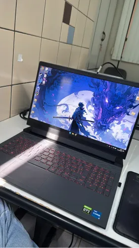 Dell G15 | i5 12ª Gen + RTX 3050 | 16GB RAM | Teclado RGB Laranja | Completo
